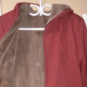 Cozy fuzzy jacket